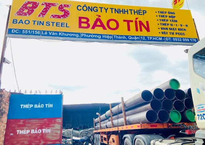 Công ty Thép Bảo Tín uy tín 