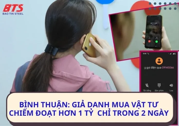 Lừa đảo chiếm đoạt tài sản qua điện thoại tại Bình Thuận