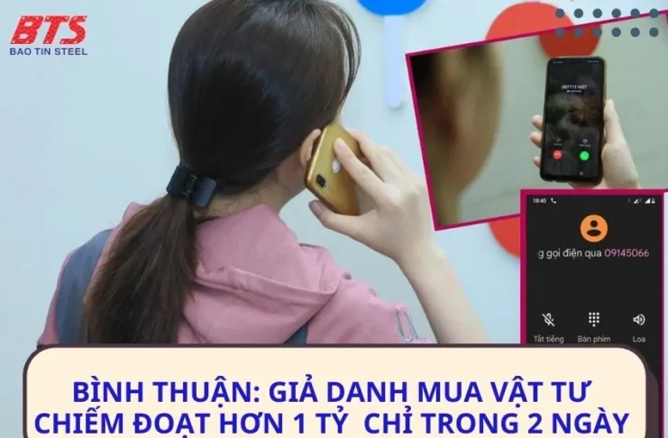 Lừa đảo chiếm đoạt tài sản qua điện thoại tại Bình Thuận