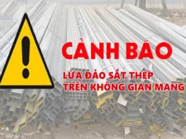 Cảnh báo lừa đảo sắt thép